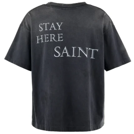 Black SAINT Mxxxxxx × Star Wars Stay Here Short Sleeve Tee
