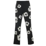 Black SAINT Mxxxxxx x DENIM TEARS Cotton Wreath Slacks