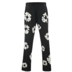 Black SAINT Mxxxxxx x DENIM TEARS Cotton Wreath Slacks