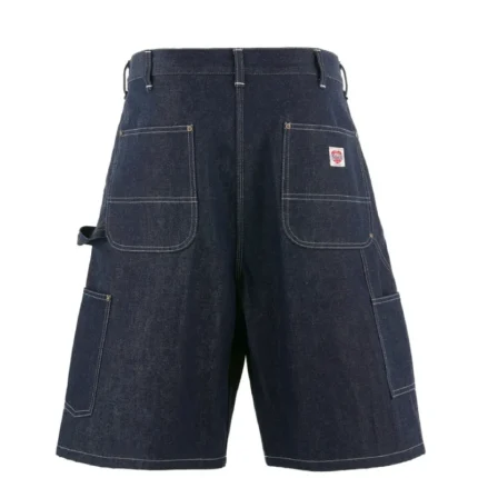 Rigid Blue Saint Mxxxxxx Denim Double Knee Short