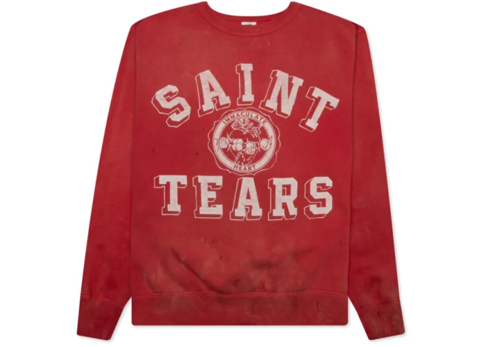 Red Saint Michael x Denim Tears Sweatshirt