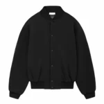 Black Fear of God x Saint Mxxxxxx Saint of God Varsity Jacket