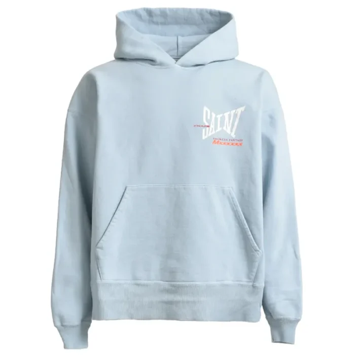 Blue SAINT Mxxxxxx Ribon Saint Hoodie