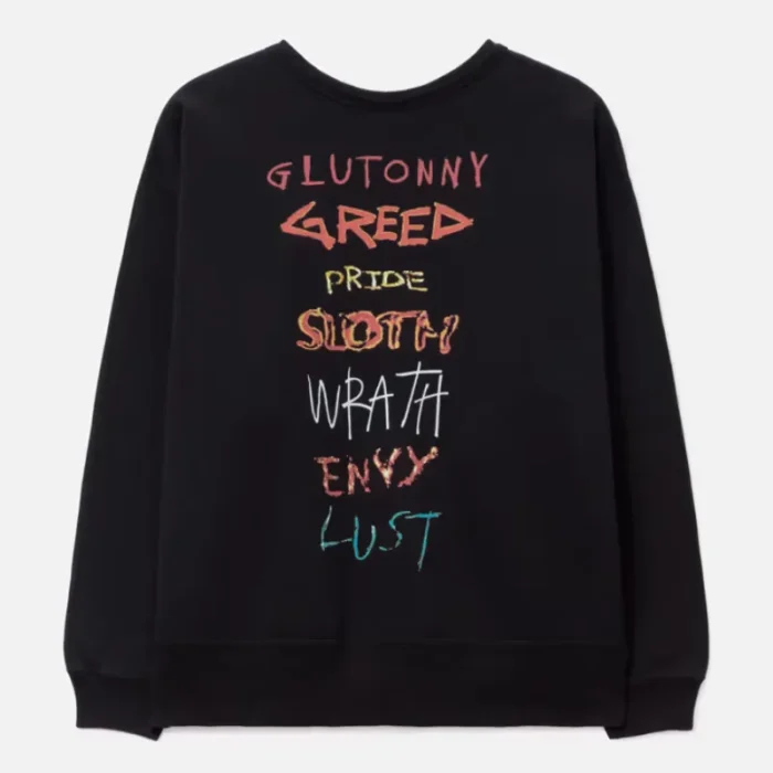 Black Saint Mxxxxxx 7 Deadly Crewneck Sweatshirt