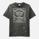 Black Saint Michael x NEIGHBORHOOD Skull Biker T-shirt