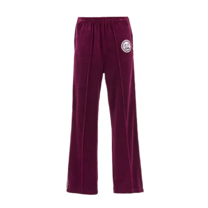 Burgundy Saint Mxxxxxx X Lastman Track Pants