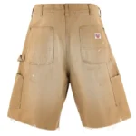 Beige Saint Mxxxxxx Double Knee Shorts