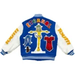 Blue Saint Mxxxxxx x Takashi Murakami Stadium Jacket