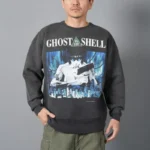 Black Saint Mxxxxxx Ghost in the Shell Crewneck Sweatshirt
