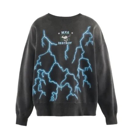 Black SAINT Mxxxxxx MEDUSA Crewneck Sweatshirt