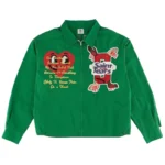 Green Saint Mxxxxxx x Denim Tears Swing Top Zip-Up Jacket