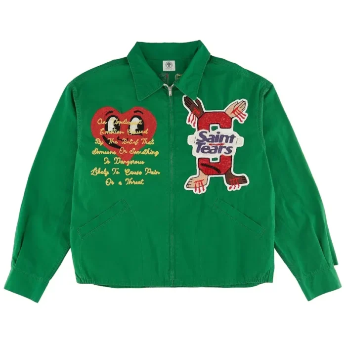 Green Saint Mxxxxxx x Denim Tears Swing Top Zip-Up Jacket