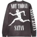 Black SAINT Mxxxxxx Running Long Sleeve Tee