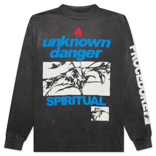 Black Saint Michael Unknown L/S Tee Black Saint Michael Unknown L/S Tee