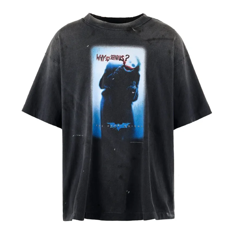 Black SAINT Mxxxxxx × The Dark Knight Why So Serious Short Sleeve Tee