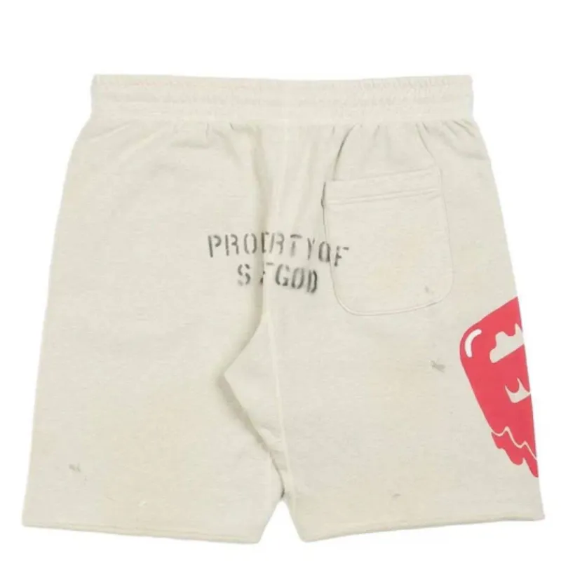 Beige Saint Michael X Emotionally Unavailable EU Shorts