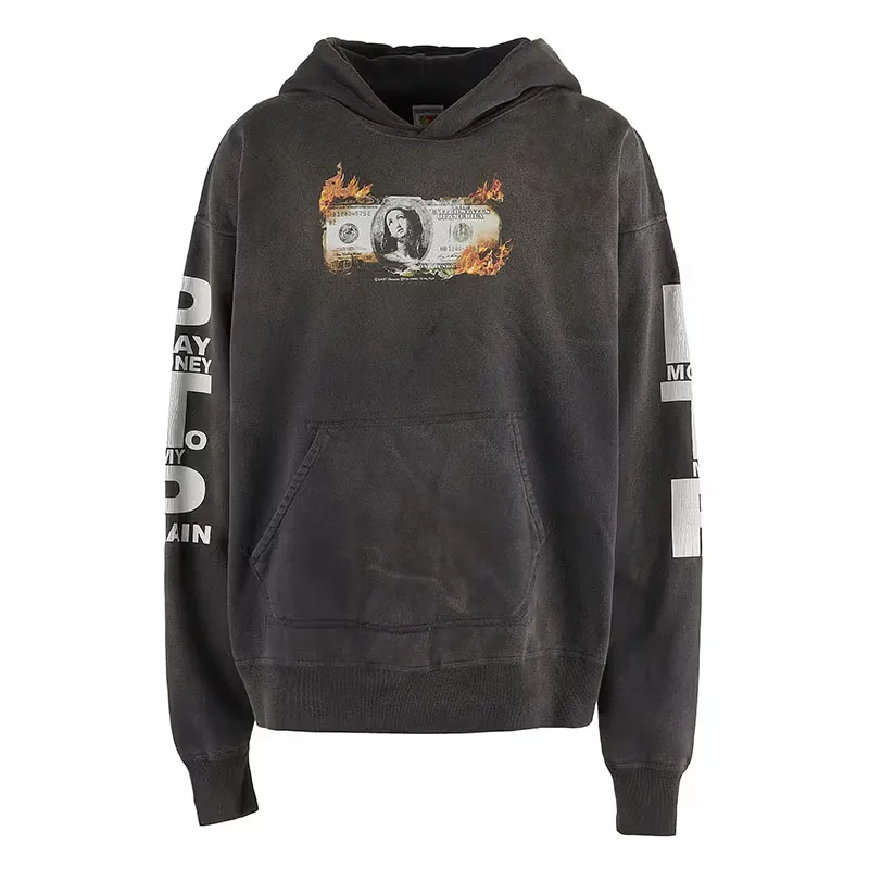 Black Saint Mxxxxxx x Pay Money to My Pain Hoodie