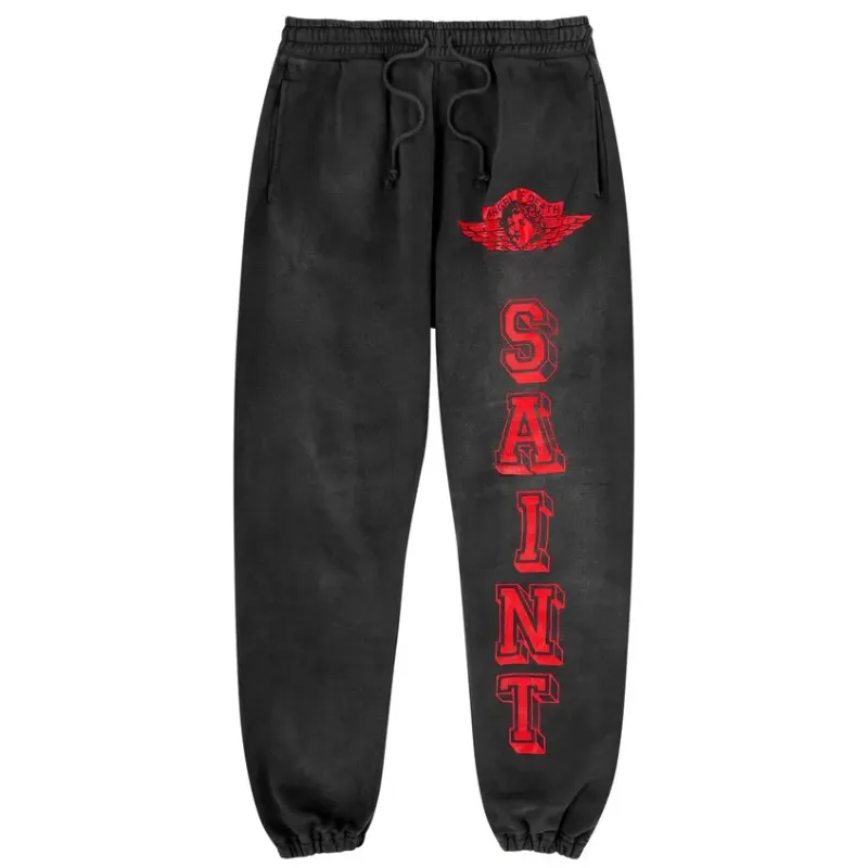 Black Saint Mxxxxxx Angel of Death Cotton Sweatpants Black Saint Mxxxxxx Angel of Death Cotton Sweatpants
