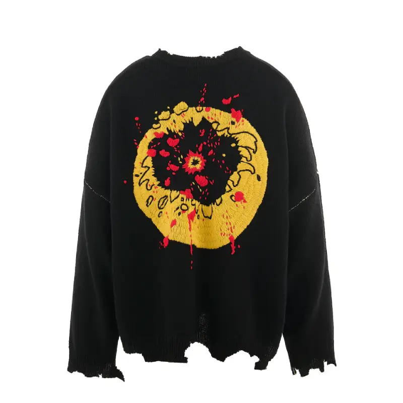 Black Saint Mxxxxxx × CPFM Smile Knit Sweater