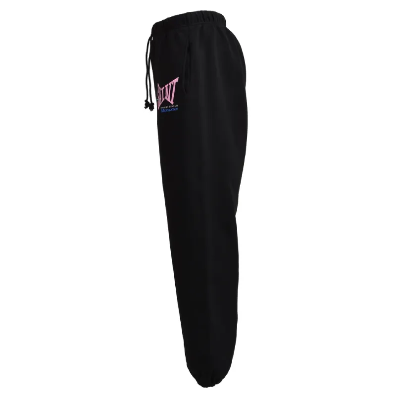 Black SAINT Mxxxxxx Ribon Saint Sweatpants