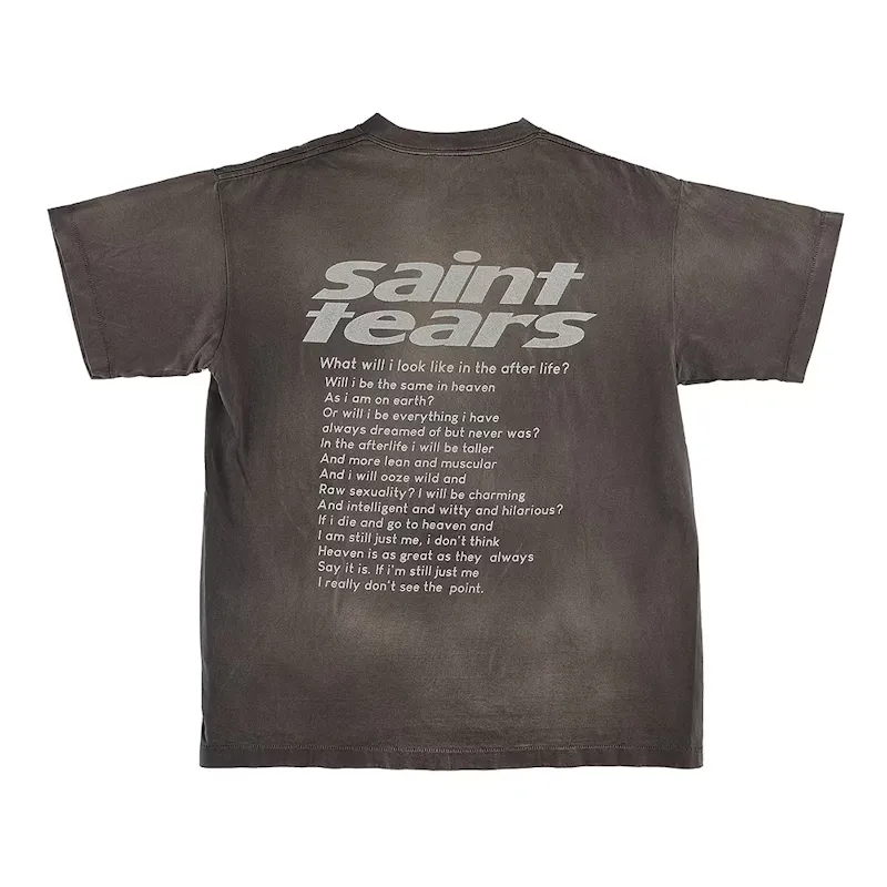 Black Saint Michael x Denim Tears Saint Tears Tee