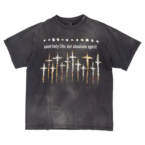 Black Saint Michael x Forsomeone God T-shirt