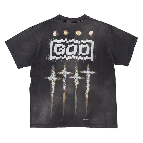 Black Saint Michael x Forsomeone God T-shirt