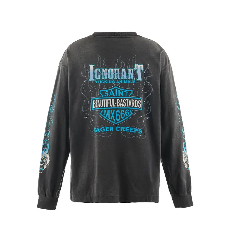 Black Saint Mxxxxxx Beautiful Bastards LS Tee