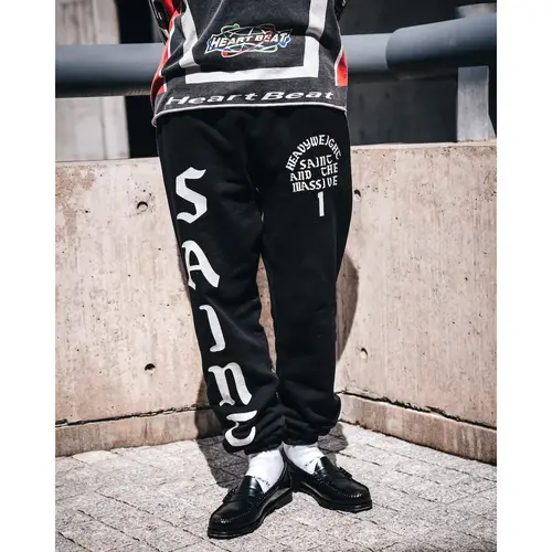 Black SAINT Mxxxxxx IT’S SAINT Sweatpants