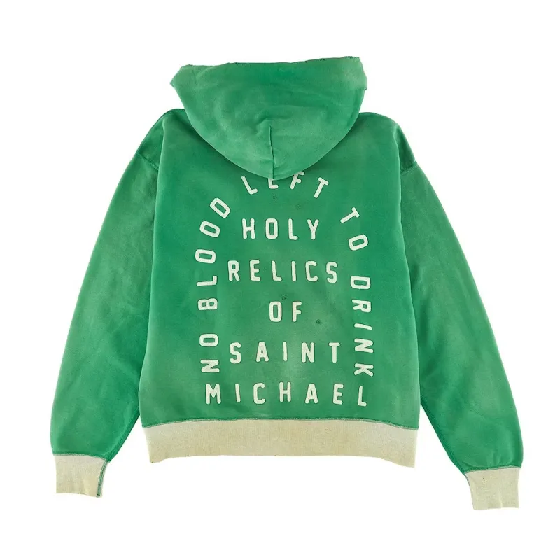 Green Saint Mxxxxxx No Blood Left Hoodie