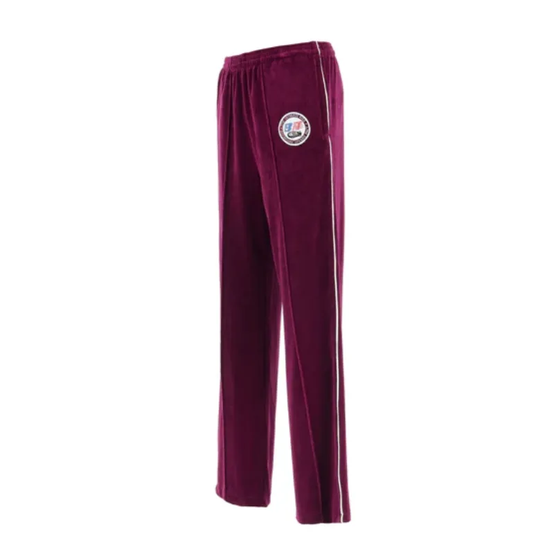 Burgundy Saint Mxxxxxx X Lastman Track Pants