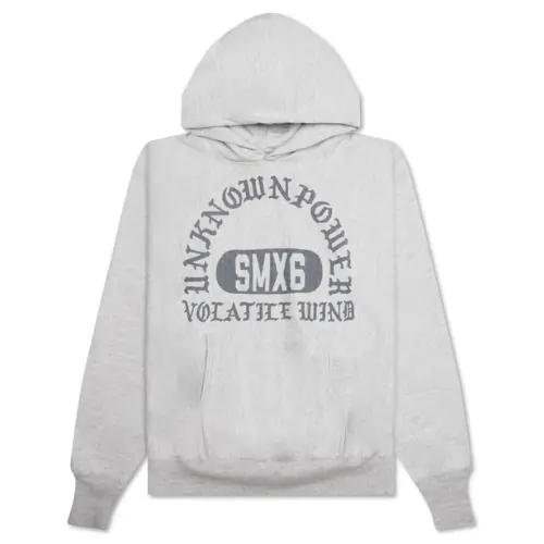 Grey Saint Michael Unknown Power Hoodie Grey Saint Michael Unknown Power Hoodie