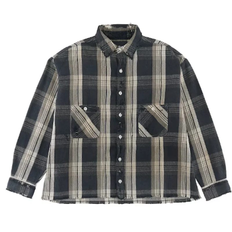 Black Saint Mxxxxxx Flannel Check Shirt