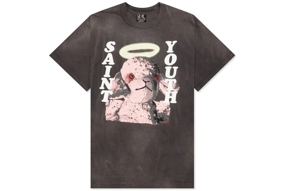 Black Saint Michael Pink Sheep Tee Black Saint Michael Pink Sheep Tee