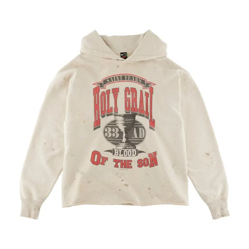 Grey Saint Mxxxxxx x Denim Tears Holy Grail Hoodie