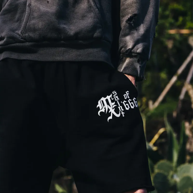 Black Saint Michael MX666 Sweatshort