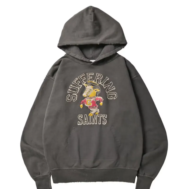 Black Saint Michael x NEXUSVII Suffering Saint Hoodie Black Saint Michael x NEXUSVII Suffering Saint Hoodie