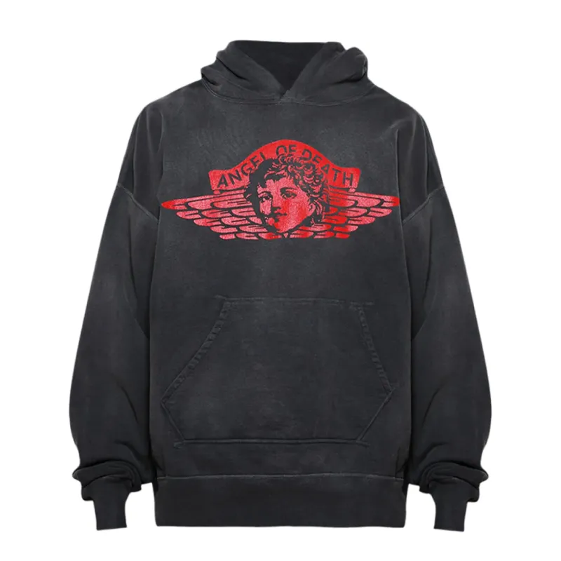 Black Saint Mxxxxxx Angel Cotton Hoodie Black Saint Mxxxxxx Angel Cotton Hoodie